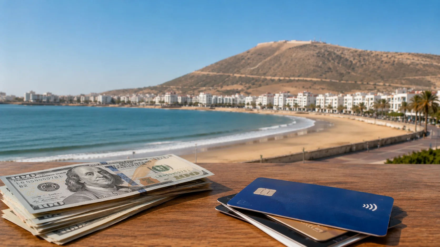 Bargeld vs. Kartenzahlung Kaution Was ist in Agadir üblich