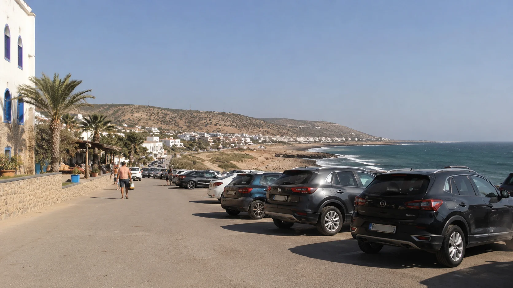 Aparcamiento en Taghazout y sus alrededores