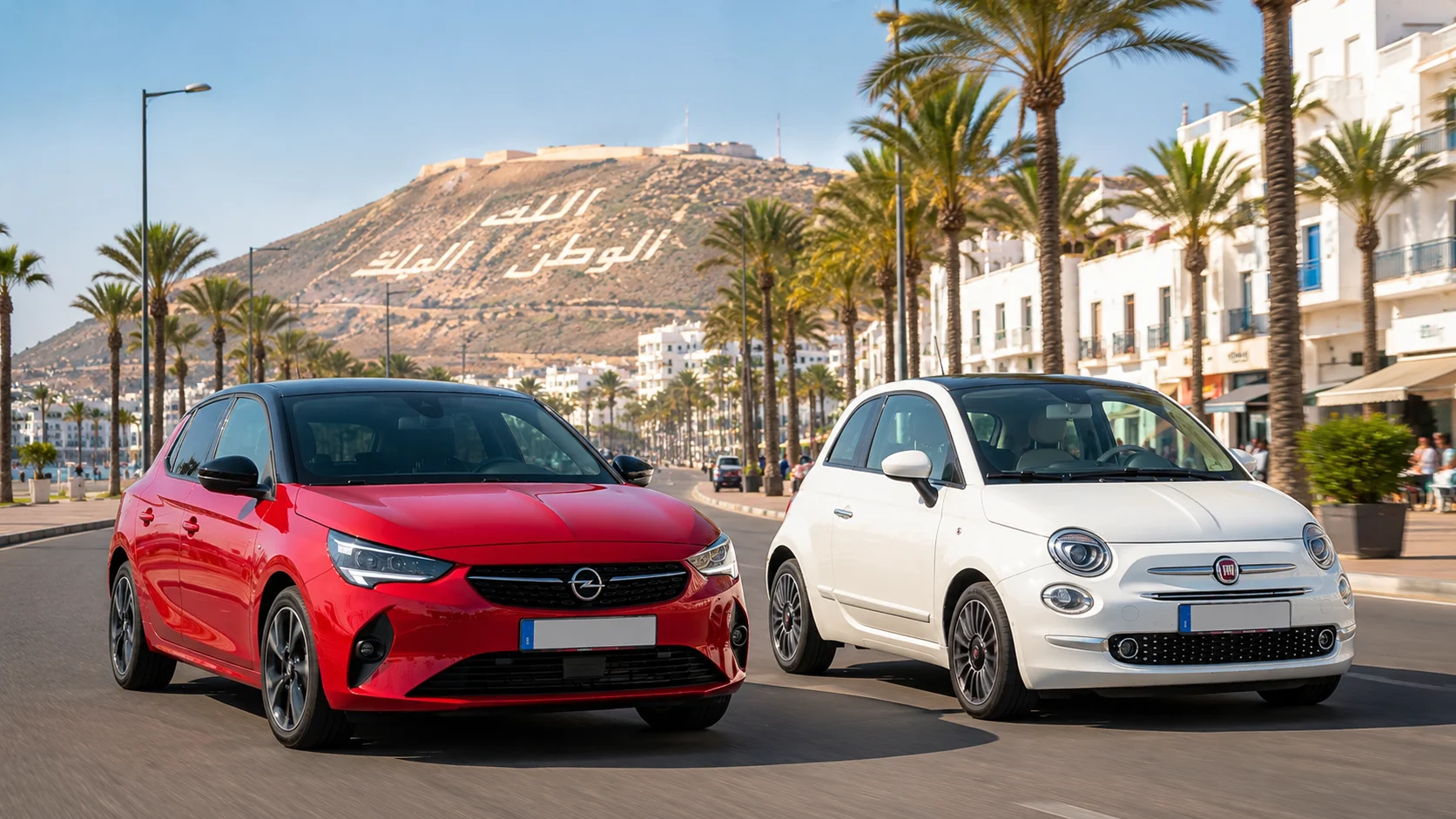 Opel Corsa & Fiat Easy City Cars