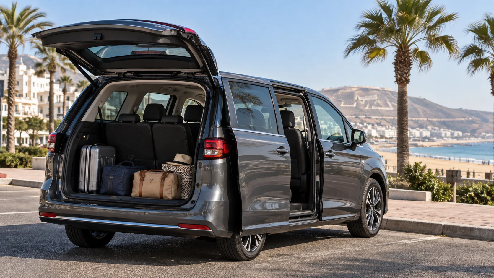 Mietwagen / Autovermietung Agadir family of 5